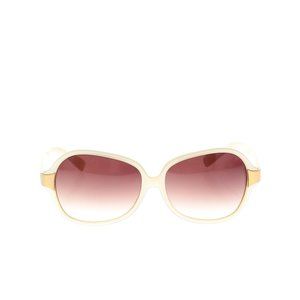 Oliver People Leyla IS Ivory/Gold Sunglasses